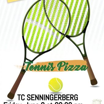 tennis pizza